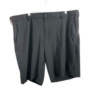 NWT Greg Norman Performance Stretch Golf Shorts Black Size 42 UPF